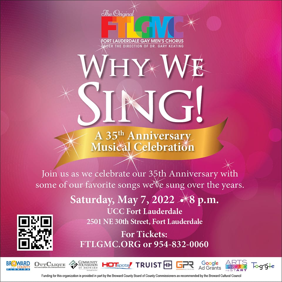 Florida Gay Men's Chorus Anniversary Concert